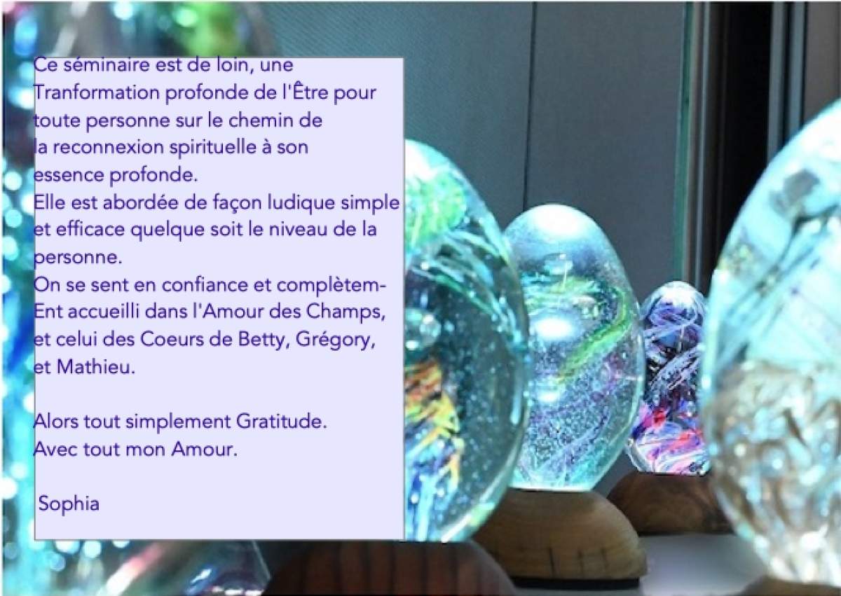 Témoignages de Grandes Transformations